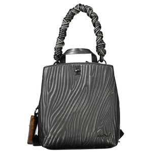 Desigual Black Polyurethane Women Mini Women's Backpack